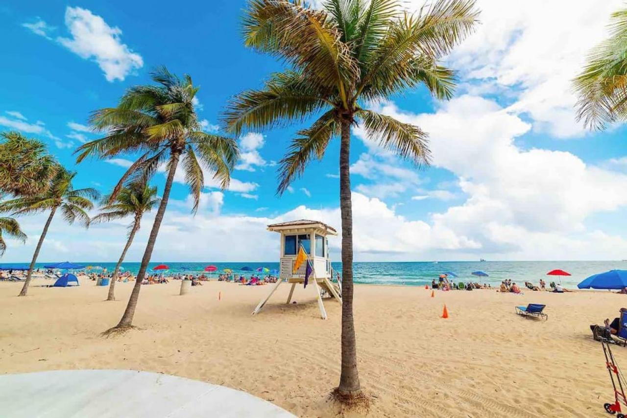 Pretty Rola 204 Upscale Spacious 1B1B Apt W King Bed At Downtown Ft Lauderdale Fort Lauderdale Eksteriør bilde